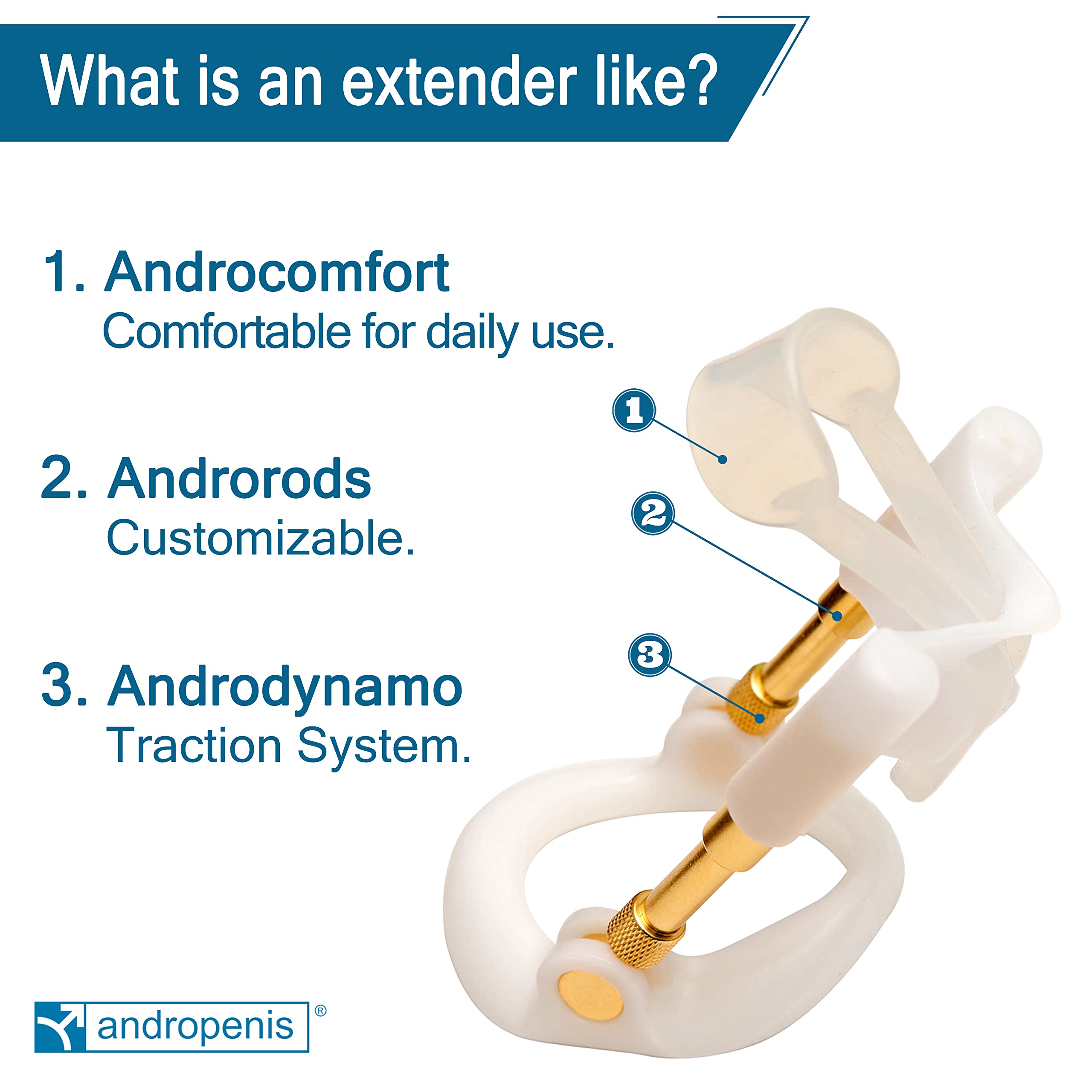 和*紙様 Andropenis Gold Andropenis Gold, Penis Extender for Penile Enlargement. Medical